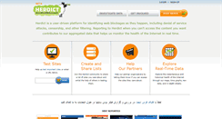 Desktop Screenshot of herdict.org